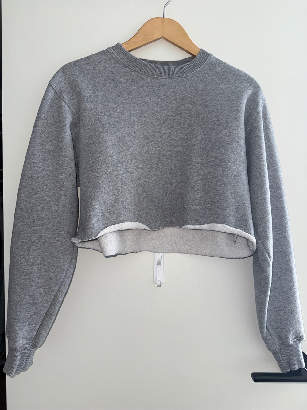 TNA Cozy Fleece Cropped Sweatshirt